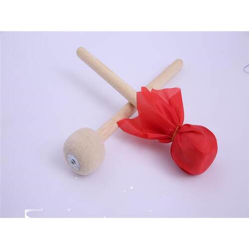 Felt head snare drum hammer maple handle brigade drum stick