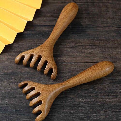 Antler massage comb small rae scratch head sin massage