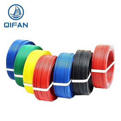 起帆rv电线bvr多股软电线国标单芯铜线硅胶线地线铜芯线软线地线