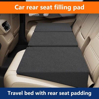 Car Seat Cushion Car Leveling Pad Sponge Filled Flattening T