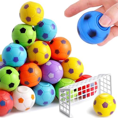 12PCS Fidget Spinners Soccer Ball Toy for Kids Sss Ball Desk