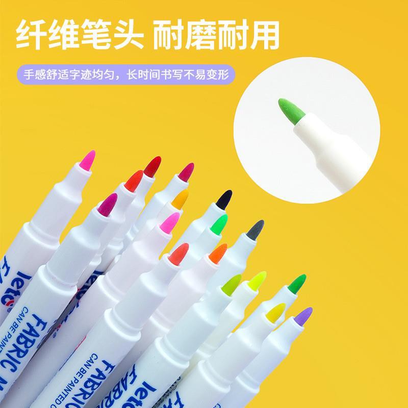 markers fabric彩绘织物笔shoe art cloth paint布料衣服马克笔图片