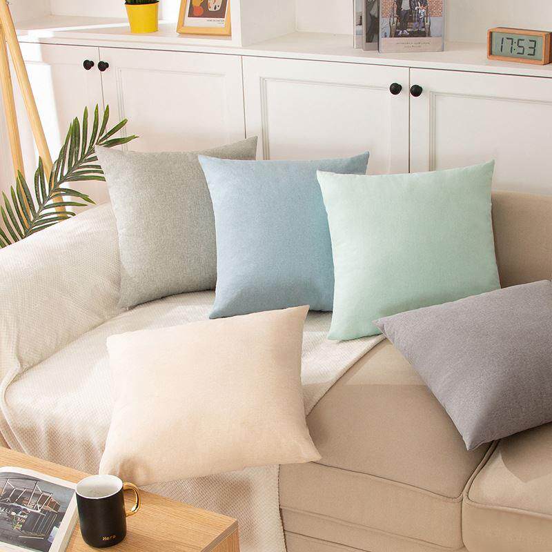 Cushion Cover Sofa Decorative Pillows Cover Velvet Pillow图片