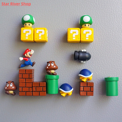 10pcs 3D refrigerator magnet message sticker funny childhood