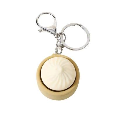 1Pcs Cartoon Steamed Stuffed Bun Pinch Toy Decompressing Sen