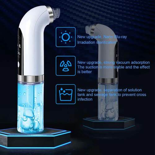 Blackhead Remover Pore Vacuum Face Cleaner Electric Pimple B