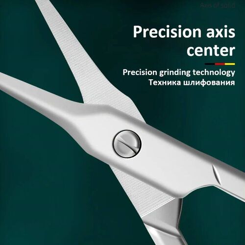 Curved Tip Blade Cuticle Scissors Nail Clippers Trimmer Stai