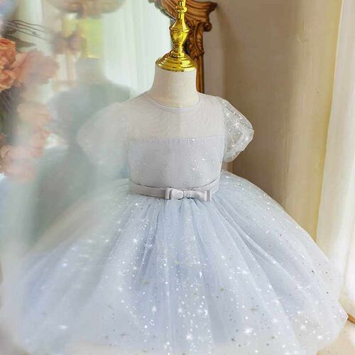 One Year Old Baby Dress Autumn Girl Princess Dress Flower Gi