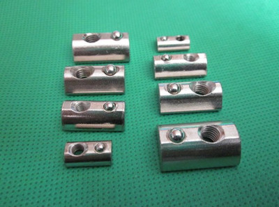 Half round nut M3 M4 M5 M6  shrapnel steel ball  block for E
