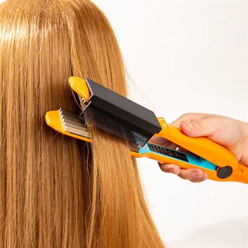 Clip On Hair Flat Iron Comb Styling Lightweight Hair Combs P