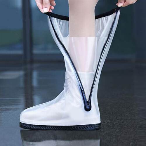 Waterproof Tall Rain Boot Shoe Covers Non-Slip Men Women