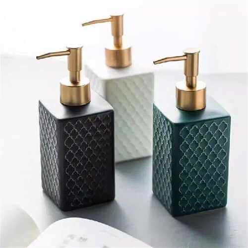 Modern Design Bathroom Accessories Ceramic Foam Liquid Soap