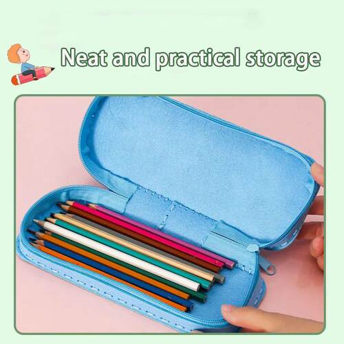 Childrens Sewing Stationery Bag Handmade Material Kits Cute
