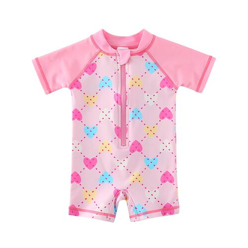 Wishere Baby Girls Swimwear One-piece Swimsuit Toddlers Swi