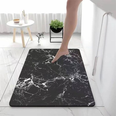 Light luxury marble, diatom mud, water-absorbing quick-dryin