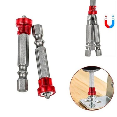 4PCS Power Screwdriver Bits, Plasterboard Screws, Magnetic R