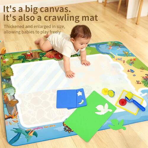 Magic Water Drawing Mat Extra Large Water Doodle Toy Set Pai