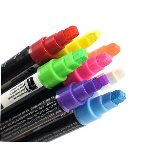 Pens Chalk-Pen School-Marker Painting-Supplies Light-Blackbo