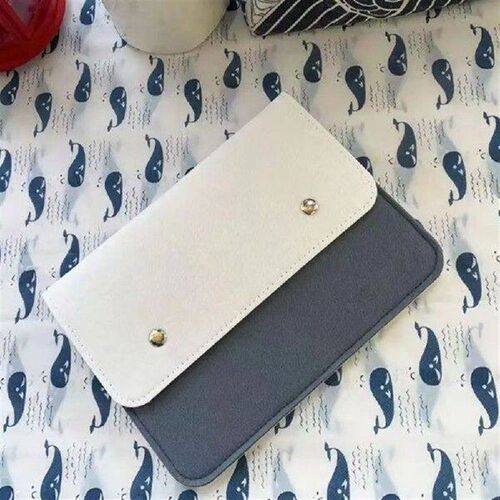 File Bag Large Capacity Snap Button Closure File Holder A4