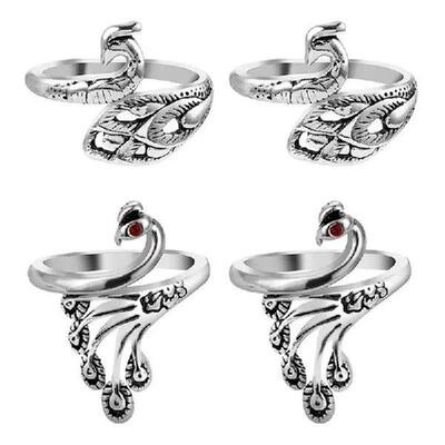 Crochet Ring For Finger Adjustable Crochet Rings 6 Pcs