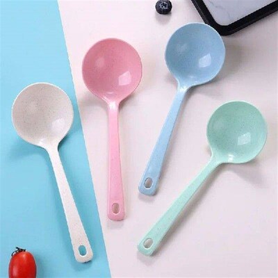 1pc Tablespoons Wheat Stalk Spoon Household Utensils Spoon