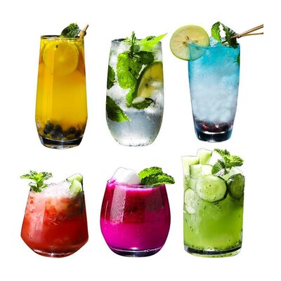 Mojito Cocktail Glass fruit wine Mojito creative Mousse glas