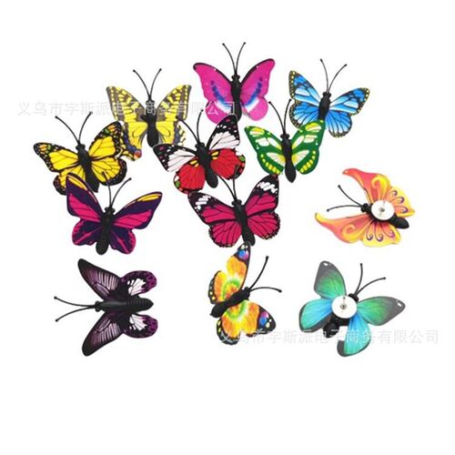 New 30 Butterfly Pins Fix Wall Decor Pushpins Decor for Scho
