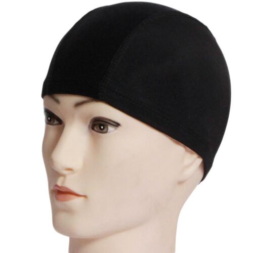 Nylon swimming cap long fashion without let off printed soli