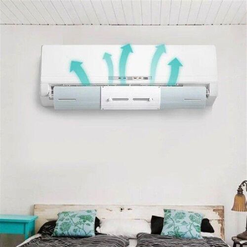 Adjustable Windshield Air Conditioning Baffle Shield