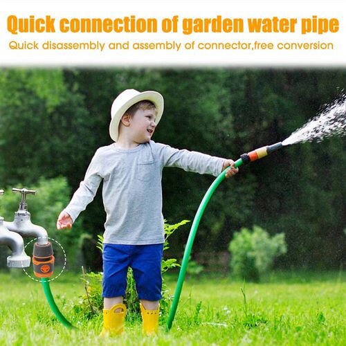 10/1PCS Garden Hose Quick Connector Faucet Extender Hose Con