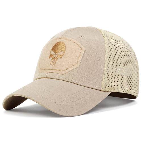Skull Tactical Military Airsoft Cap Adjustable Breathable Su