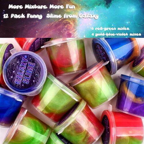 Mini Galaxy Slime toys Party Favor for Kids星空史莱姆鬼口水