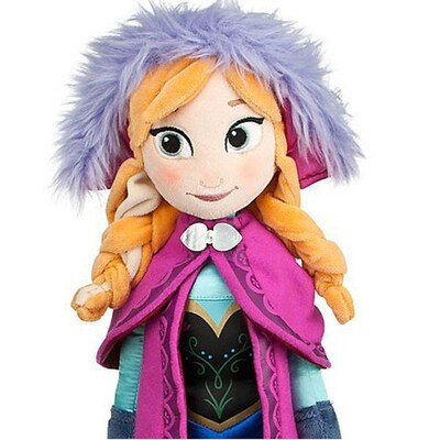 50 CM Frozen Snow Queen Elsa Stuffed Doll Princess Anna Elsa