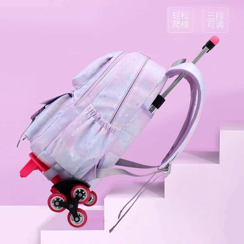 Natural Fish Trolley Schoolbag Primary School Grade 3-6 Girl