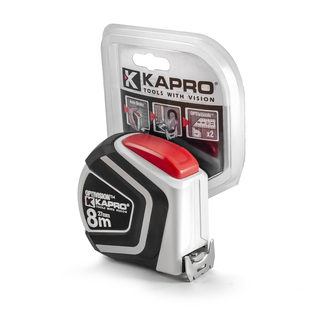 开普路 卷尺高精度加厚3米5米8米加宽尺子测量尺包胶钢卷尺尺