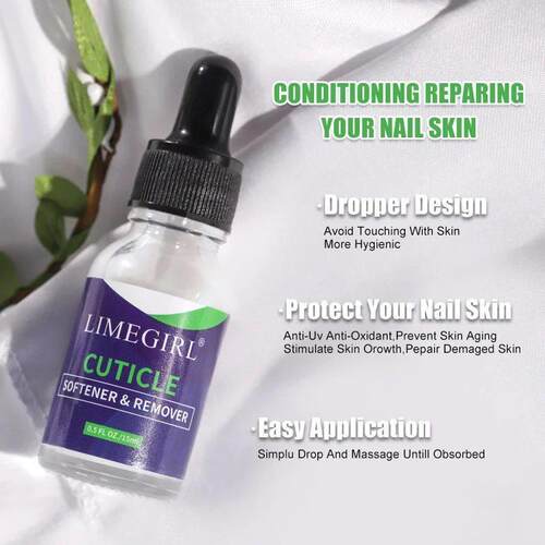 Professional Nail Cuticle Softener Oil Liquid Remover Gel Cr