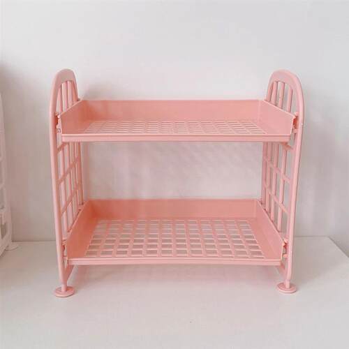 Desktop Stationery Rack Storage Holder Multi-Functional Plas