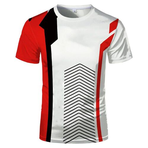 Best selling new fashion personality creative 3D printing T-