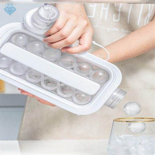 Ice Cube Tray ice ball maker Silicone Mold ice storage box