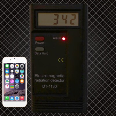 2023  ElectroRadiation Detector LCD EMF Meter Dosimeter