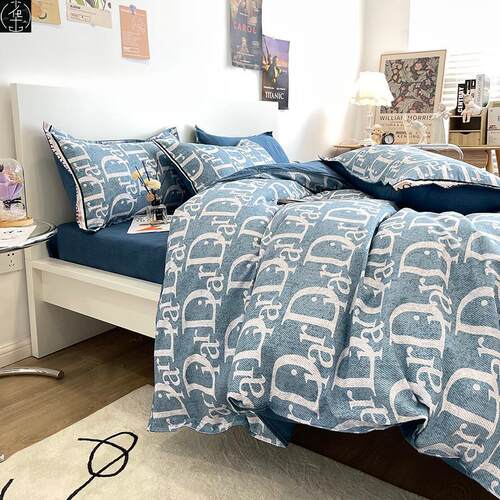 Quilt Bedsheet Bedcovers Duvet Sheets Bed Set Bedding Cover