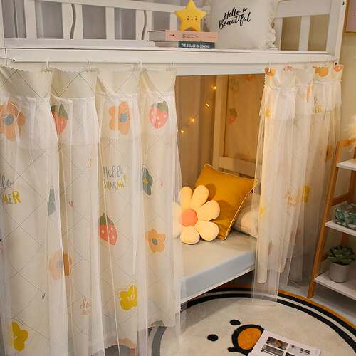 Dormitory shading bed curtain college students upper bunk bu