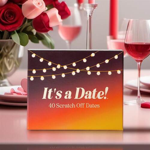 Its a Date!, 40 Fun Romantic Scratch Off Date Night Ideas