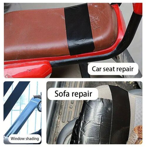 Black Cloth-based Adhesive Tape Is Used For Cushion Repair L