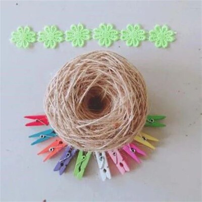 1mm-12mm Natural Jute Burlap Rope Cord String For Weddings B