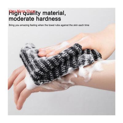 HOT Sell Exfoliating Back Scrubber Body Scrubbing Towel Carb