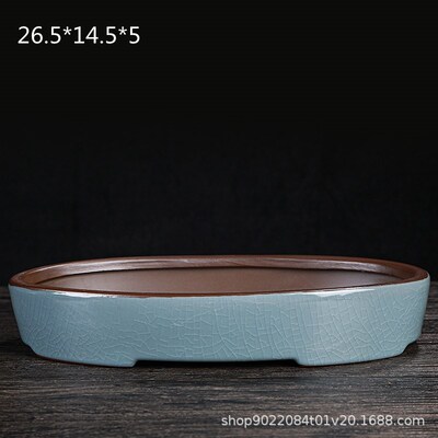 Ge kiln ceramic bonsai flower pot landscaping micro landscap