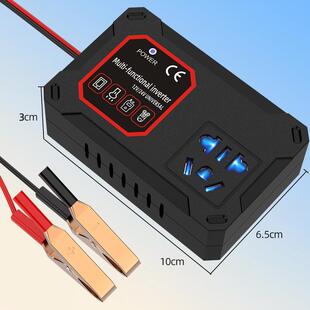 Inverseur de batterie de voiture 12v24v moto tournant 220V