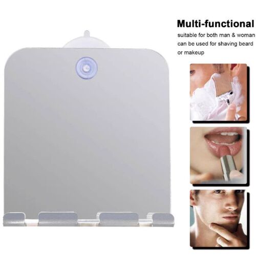 Acrylic Anti Fog Mirror Bathroom Tools Shower Shaving Fogles