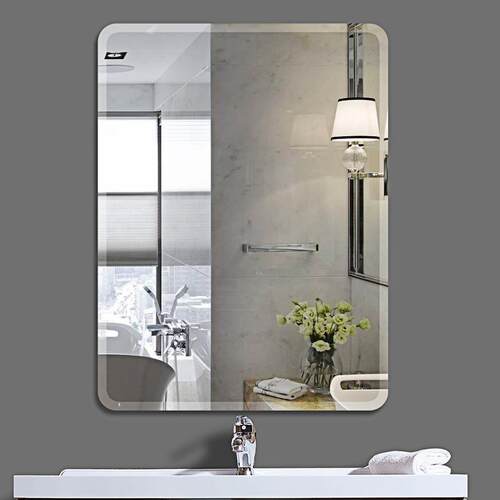 Bathroom mirror hd wall paste simple paste vanity mirror